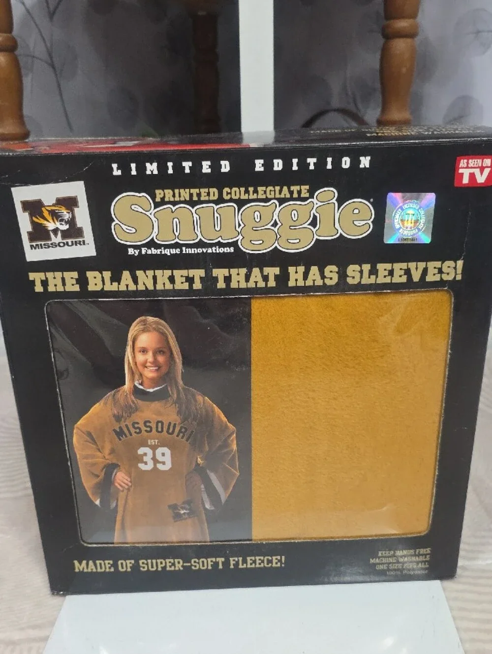 Missouri Tigers Snuggie Blanket